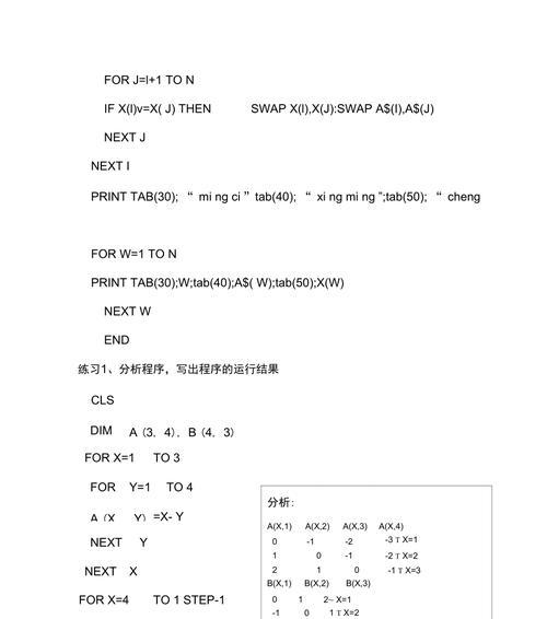 电脑数组变量格式错误的原因及解决方法（深入解析数组变量格式错误导致的问题及解决方案）