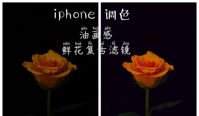 用苹果手机调色教程（打造唯美色彩，记录花开瞬间）