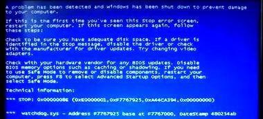 探究新电脑死机蓝屏原因的调查报告（了解新电脑死机蓝屏的原因及解决方法）